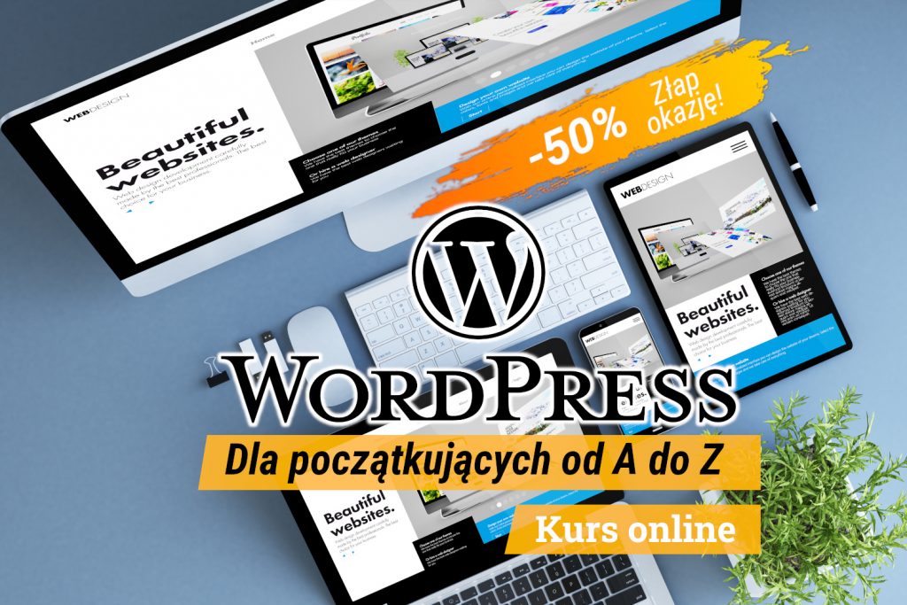 Online kurs WordPress dla początkujących tworzenie stron Kursy